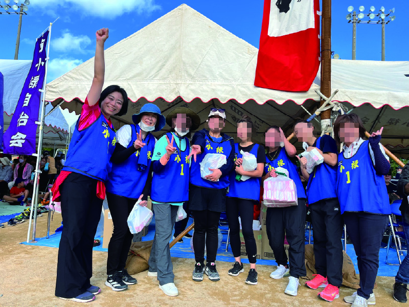 小禄地区の運動会に参加！